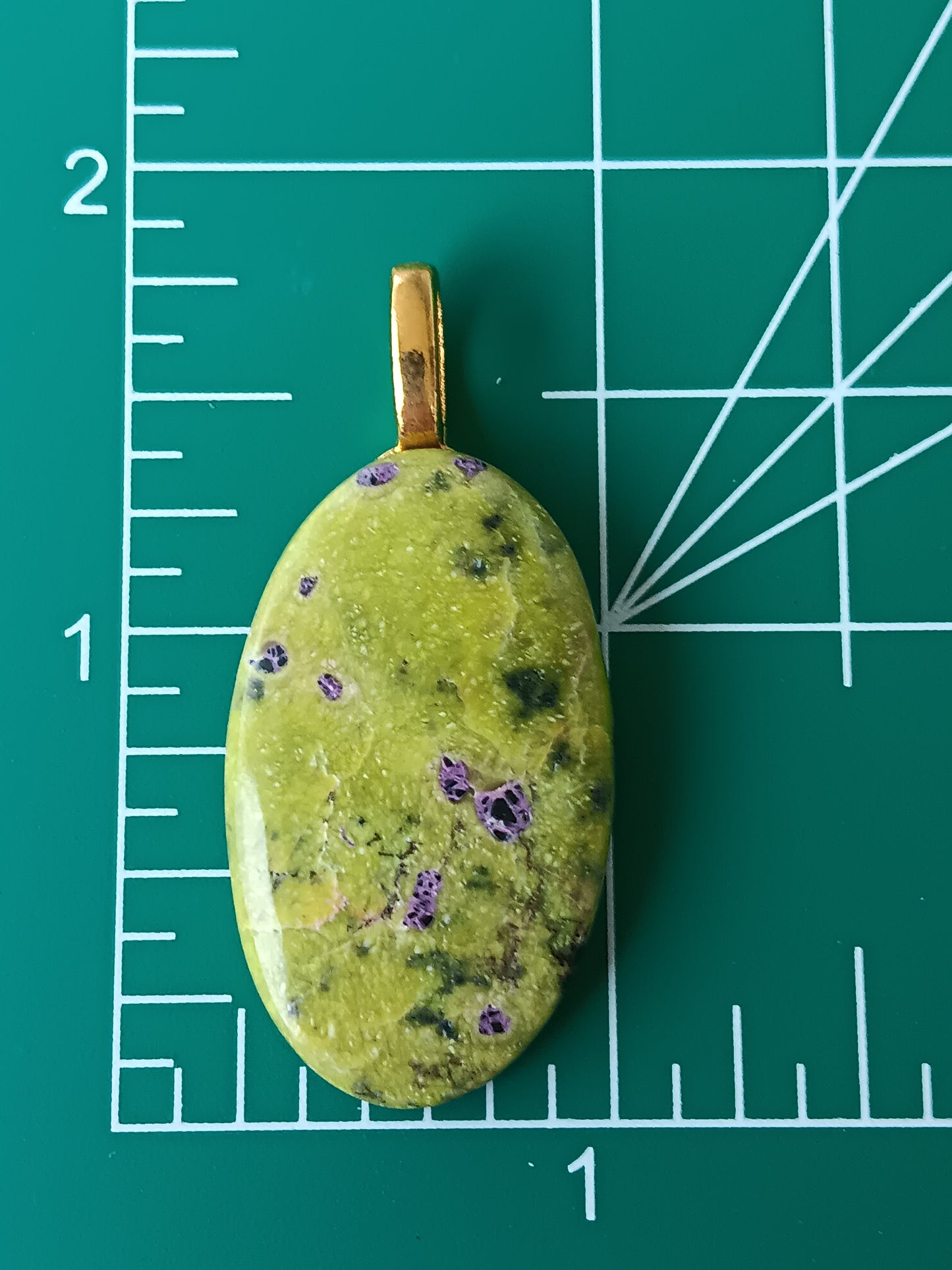 Atlantisite Simple Bail Pendant